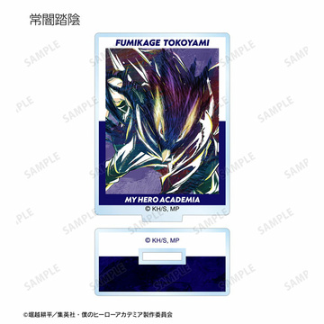 главная фотография TV Anime My Hero Academia Trading Ani-Art Vol.5 Acrylic Stand ver.A: Fumikage Tokoyami