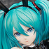 B-style Hatsune Miku Bunny Ver. Art by SanMuYYB