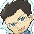 Gyugyutto Acrylic Keychain Fullmetal Alchemist: Hughes