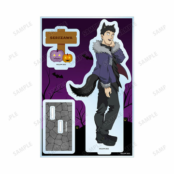 главная фотография Mob Psycho 100 III New Illustration Halloween ver. BIG Acrylic Stand: Serizawa