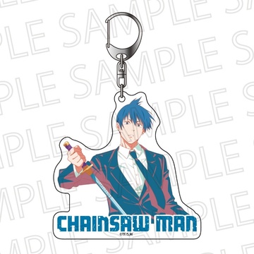 главная фотография Anime Chainsaw Man Acrylic Keychain: Aki Hayakawa