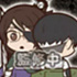 Shingeki no Kyojin Chara Banchoukou Rubber Mascot: Hanji & Levi