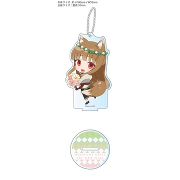главная фотография Spice and Wolf Acrylic Stand Keychain: Holo Spring Ver.