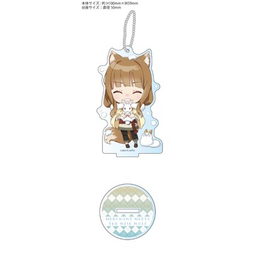 главная фотография Spice and Wolf Acrylic Stand Keychain: Holo Winter Ver.