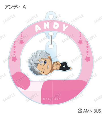 главная фотография Undead Unluck Trading Chibikoro YuraYura Acrylic Keychain: Andy A