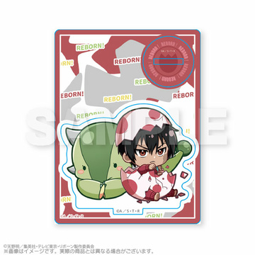 главная фотография Katekyo Hitman REBORN! GyaoColle Mini Chara Stand Baby Egg ver.: Xanxus