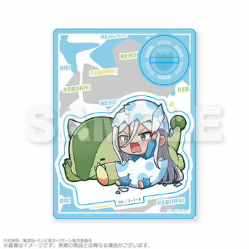 главная фотография Katekyo Hitman REBORN! GyaoColle Mini Chara Stand Baby Egg ver.: Squalo