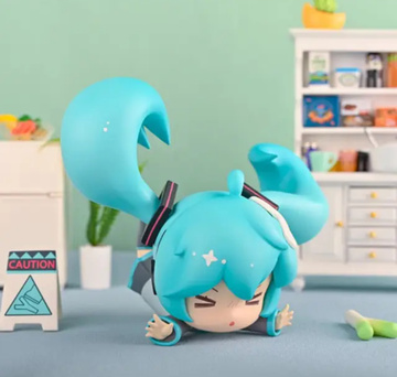 главная фотография Falling Hatsune Miku Series WATCH MIKU'S STEP Mini Figure: Hatsune Miku