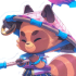 Spirit Blossom Kanmei Standees: Teemo
