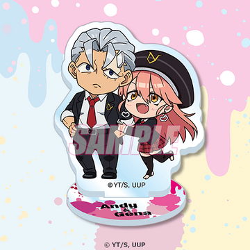 главная фотография Undead Unluck Online Kuji Chibi Acrylic Stand Figure: Andy & Gena