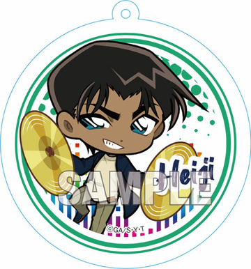 главная фотография Detective Conan Trading Acrylic Keychain Music Chibi: Heiji