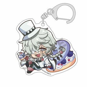 главная фотография Bungo Stray Dogs Trading Acrylic Keychain Charapeko Donut: Nikolai Gogol