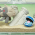 Pokémon Aqua Bottle Collection 2 ~Memories of the Shimmering Seaside~: Relicanth & Clamperl