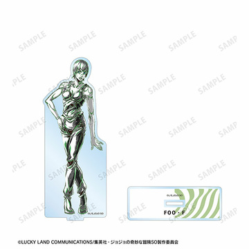 главная фотография Anime JoJo's Bizarre Adventure Stone Ocean Ani-Art BLACK LABEL BIG Acrylic Stand: Foo Fighters