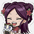 Undead Unluck Flat Mejirushi Accessory: Mui