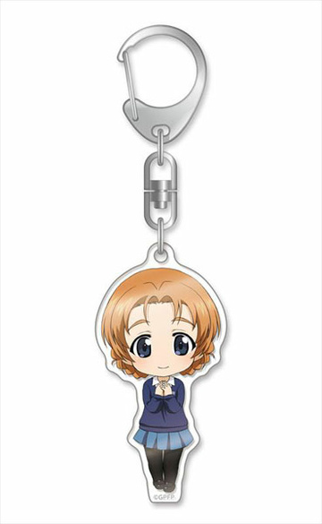 главная фотография Girls und Panzer das Finale Nendoroid Plus Acrylic Keychain: Orange Pekoe