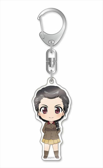 главная фотография Girls und Panzer das Finale Nendoroid Plus Acrylic Keychain: Tamada