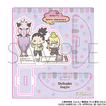 главная фотография Boruto x Sanrio Characters: Inojin and Shikadai Acrylic Stand