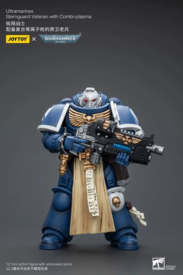 главная фотография JOYTOY x Warhammer 40000 Ultramarines Sternguard: Veteran with Combi-Plasma