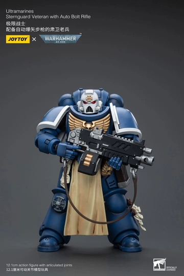 главная фотография JOYTOY x Warhammer 40000 Ultramarines Sternguard: Veteran with Auto Bolt Rifle