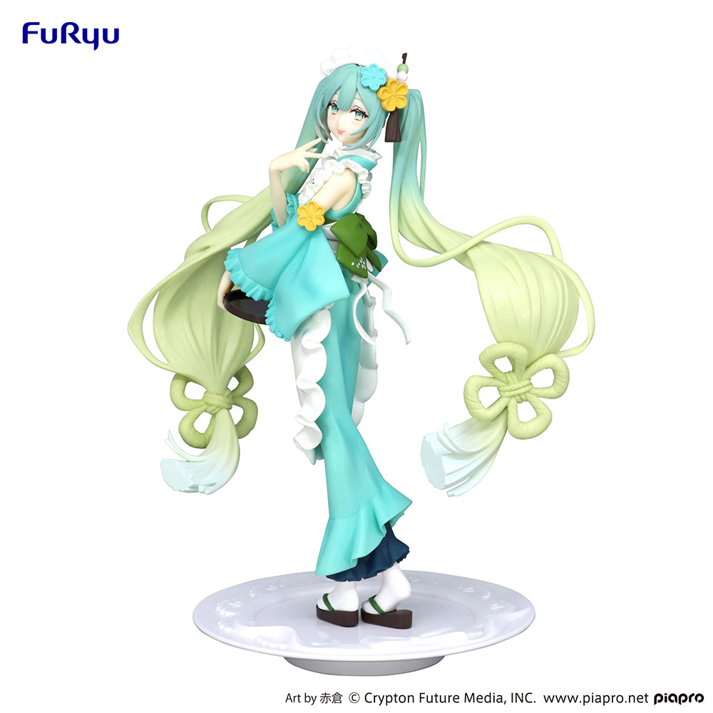 Exc∞d Creative Figure SweetSweets Hatsune Miku Matcha Green Tea Parfait  Mint Ver. - My Anime Shelf