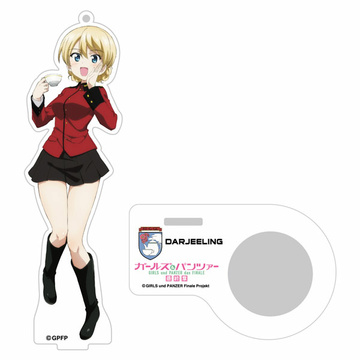 главная фотография Girls und Panzer das Finale Drink Acrylic Stand w/Ballchain: Darjeeling