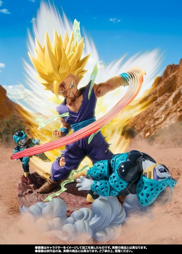 главная фотография Figuarts ZERO Chou Gekisen -Extra Battle- Cell Jr. vs Son Gohan SSJ2 Anger Exploding Into Power!!