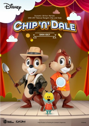 главная фотография Dynamic 8Ction Heroes #057 Rescue Rangers Chip and Dale
