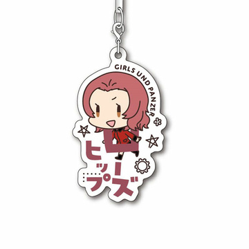 главная фотография Girls und Panzer das Finale Onamae Pitanko Metal Charm Strap Vol.3: Rosehip
