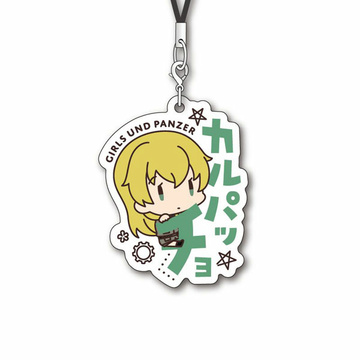 главная фотография Girls und Panzer das Finale Onamae Pitanko Metal Charm Strap Vol.3: Carpaccio