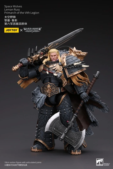 главная фотография JOYTOY x Warhammer: The Horus Heresy Space Wolves: Leman Russ Primarch of the VIth Legion