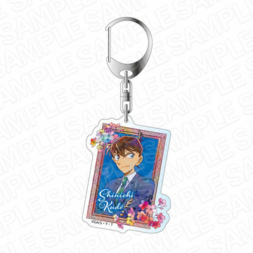 главная фотография Detective Conan Acrylic Keychain PALE TONE series flower ver.2: Shinichi Kudou