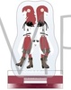 фотография NieR:Automata Ver1.1a Yuru Palette Acrylic Stand: Devola & Popola