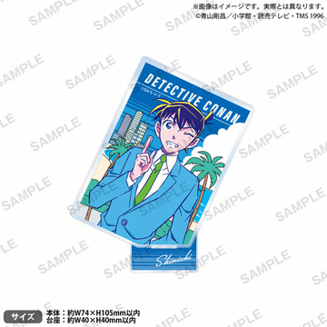 главная фотография Detective Conan Square Acrylic Stand City Pop ver. vol.2: Shinichi