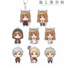 фотография TV Anime Spice and Wolf MERCHANT MEETS THE WISE WOLF Trading Chokonto! Acrylic Keychain: Holo