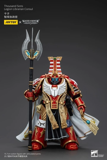 главная фотография JOYTOY x Warhammer: The Horus Heresy Thousand Sons Legion: Librarian Consul
