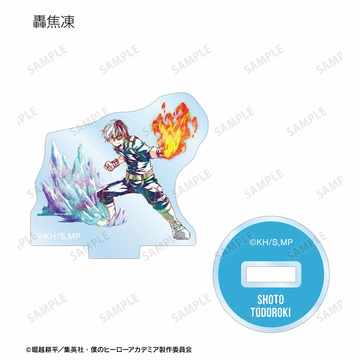 главная фотография TV Anime My Hero Academia Trading Ani-Art Vol.3 Full Body ver. Mini Acrylic Stand: Shouto Todoroki