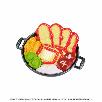 главная фотография Dungeon Meshi Kaitai Puzzle Fantasy Mamono Collection: Huge Scorpion and Walking Mushroom Hotpot