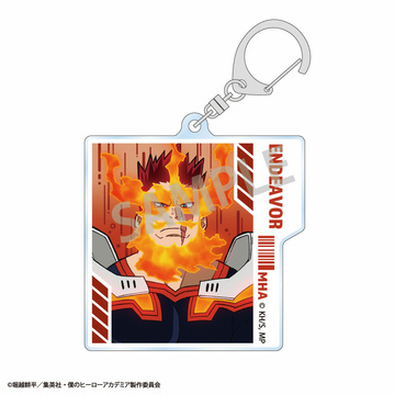 главная фотография My Hero Academia Trading Acrylic Keychain vol.2 Season 7: Endeavor