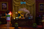 фотография Hayao Miyazaki Desktop Scene Series 006 Spirited Away
