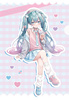 фотография TENITOL Big Noodle Stopper Figure Hatsune Miku Love Blazer Ver.