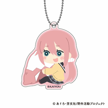 главная фотография Yuru Camp SEASON3 MofuMofu Acrylic Keychain: Nadeshiko Kagamihara