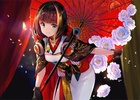 фотография PRISMA WING Scarlet Umbrella and Peony