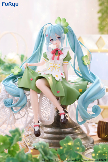 главная фотография Noodle Stopper Figure Hatsune Miku Flower Fairy Clover