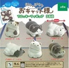 фотография Ushihito's Pocha Pocha Cat-sama Flocky Figure Part.3: Sitting pose White