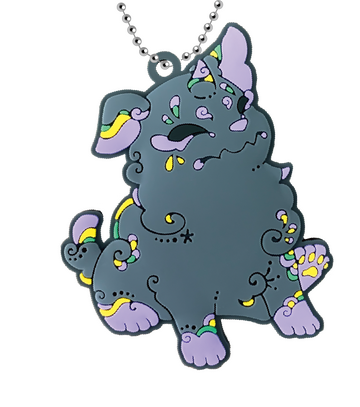 главная фотография Daikyoya Collection Mochirikemono Rubber Keychain Part 3: Komainu
