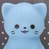 Sitting cat light: BLUE