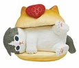 фотография Mofusand maritozzo mascot: Strawberry Hachiware