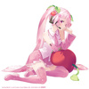 фотография Desktop Cute Sakura Miku Cherry Cushion Ver.