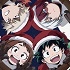 My Hero Academia Acrylic Stand Christmas